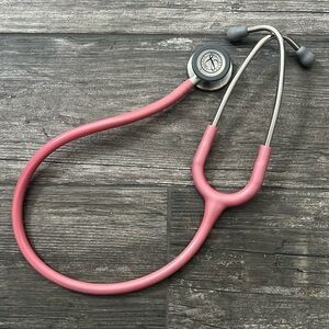 Pink littmann stethoscope